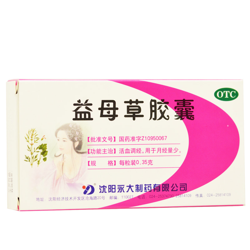 永大 益母草胶囊 0.