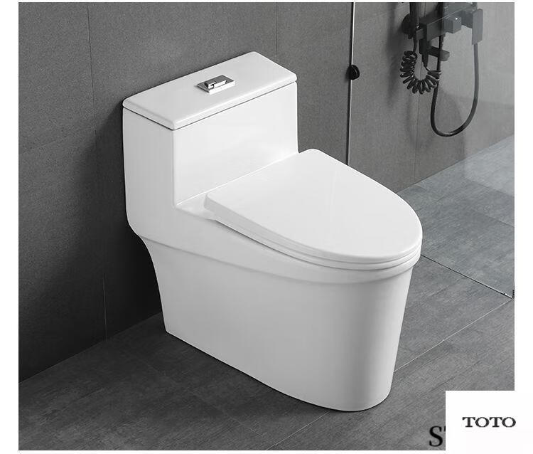 toto toto马桶坐便器家用抽水大口径管道防臭超漩节水虹吸式小户型