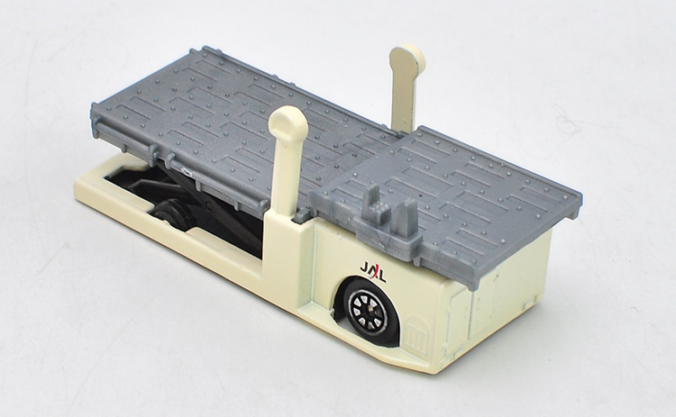 机场摆渡车模型160登机车机场行李车合金小汽车车模白色164新加坡警