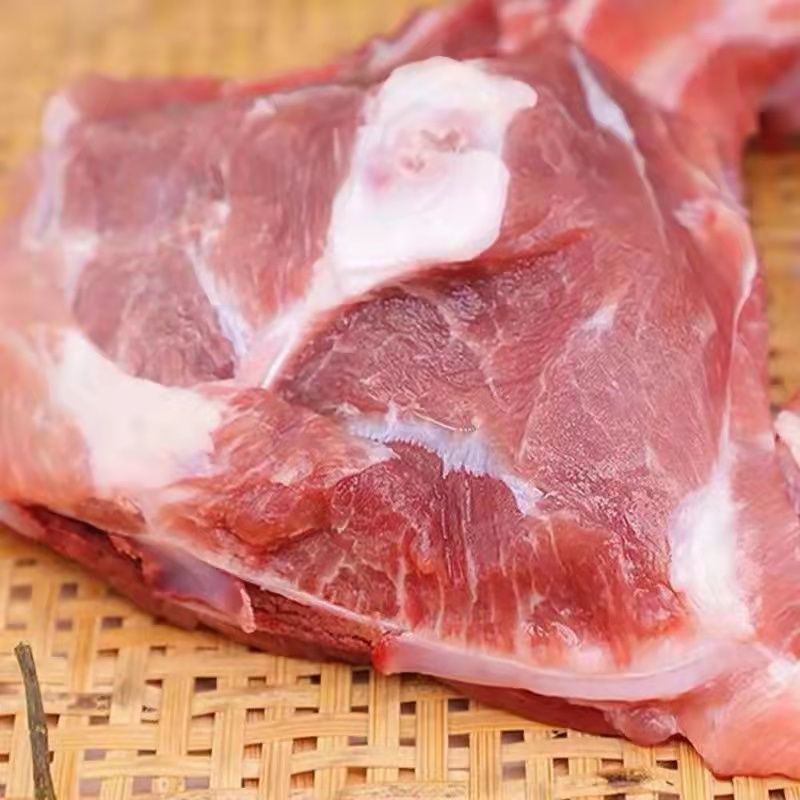 骨猪扇骨国产猪板骨带肉掀肩胛骨有骨有肉烧烤宏嘉睿3斤新鲜猪扇子骨