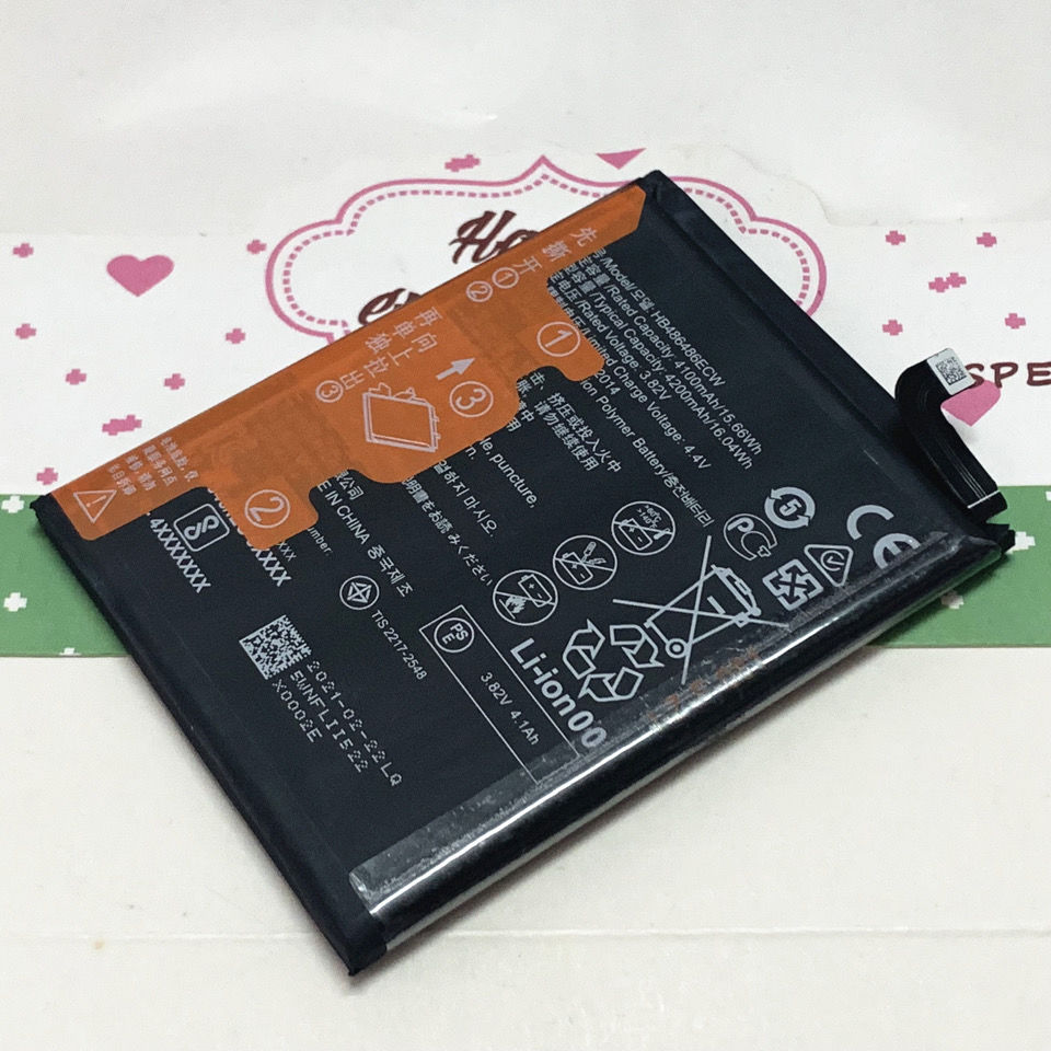 xmsj适用华为p30 pro手机电池 mate20pro快充电板hb486486ecw全新解码