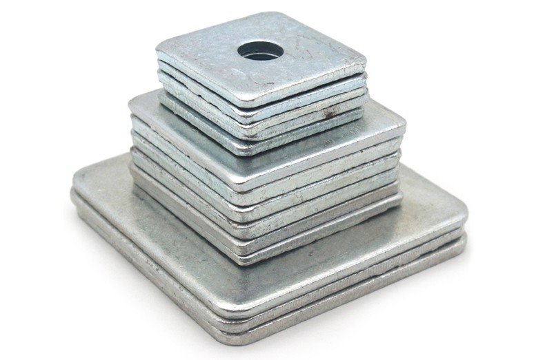 四方垫片四方平垫方平垫方型正方形垫圈幕墙用方垫镀锌方垫m8m