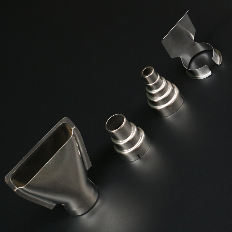 热筒风枪咀热风枪风嘴通用手持式三层五层圆形扁头弯铲子侧风咀铲子风