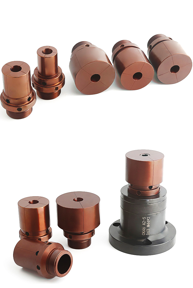 36型46机床数控车床后拉式内撑夹头轴头内涨夹具0640撑轴a25非标深