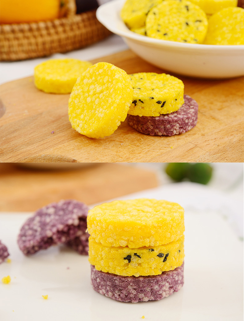 百真汇玉米蛋酥锅巴美食网红零食小吃休闲食品办公室糕点心三种口味