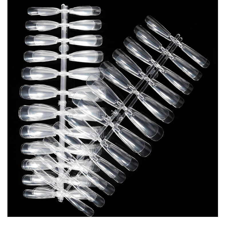 【京选优品】甲片美甲贴片美甲店专用胶水半贴短款延长甲穿戴式指甲贴