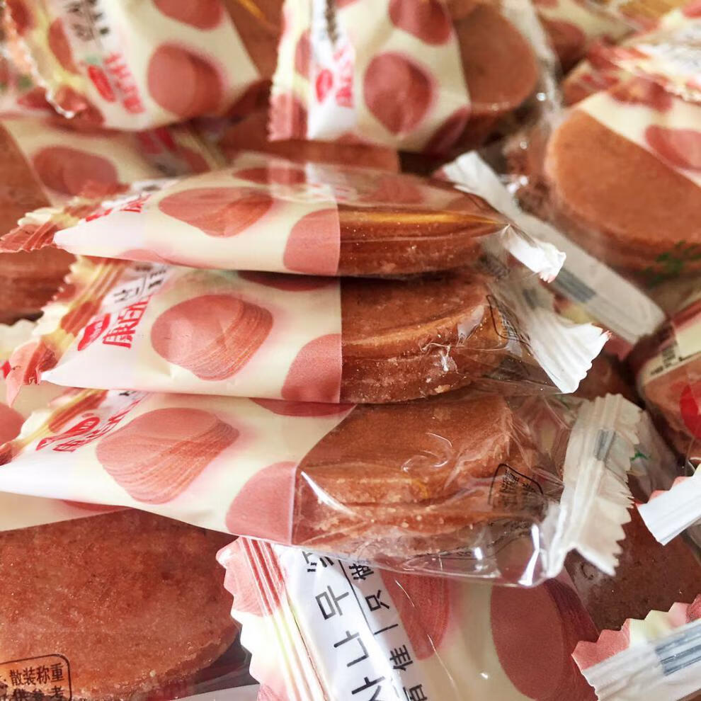 康百佳山楂片1000g迷你小包装纯山楂干薄片酸甜果丹皮零食蜜饯果500g