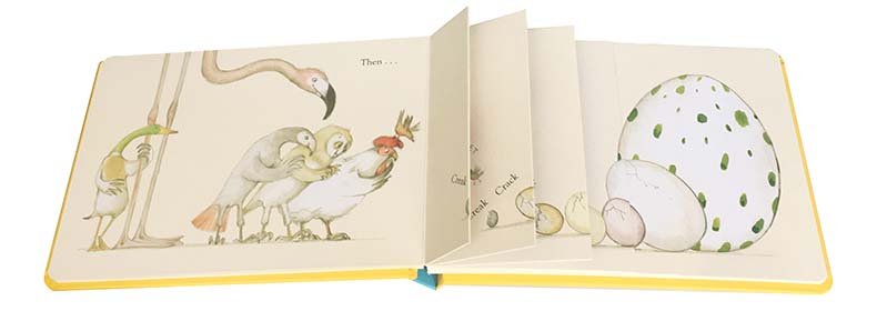 进口英文原版奇怪的蛋theoddegg我的宝贝蛋撕不烂纸板书获奖名家emily