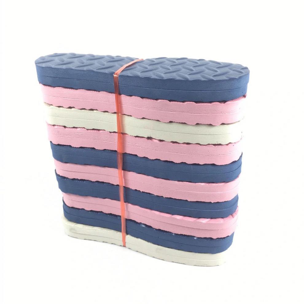 泡沫鞋垫水靴垫雨鞋垫轻按摩隔凉吸潮减震弹可水洗男女垫 厚度5-8毫米