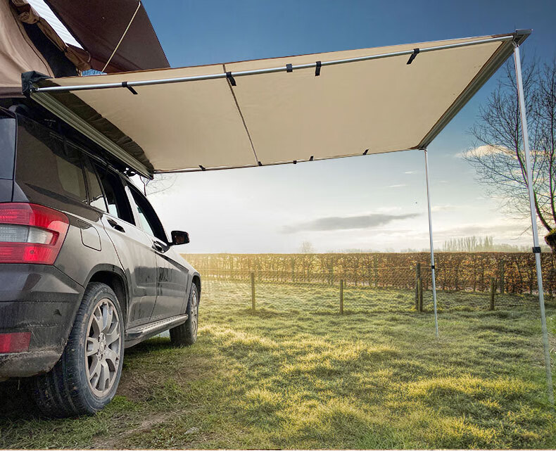 自驾游户外汽车边帐篷侧帐suv越野车载侧边天幕车顶遮阳棚库房车新款