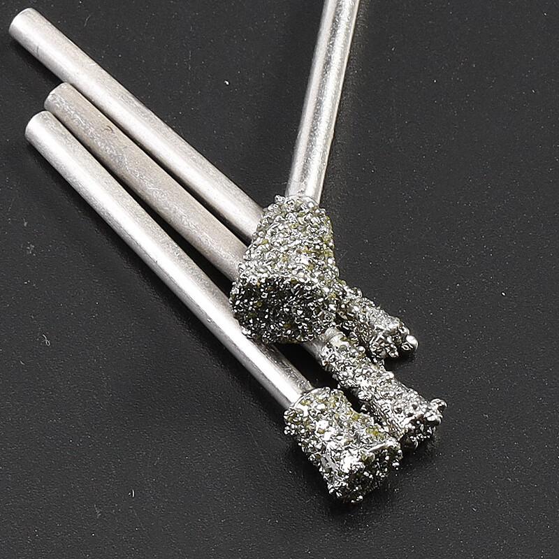 玉石去皮打磨开窗工具金刚石磨头粗砂磁砂金刚石打磨头翡翠去皮磁砂c7