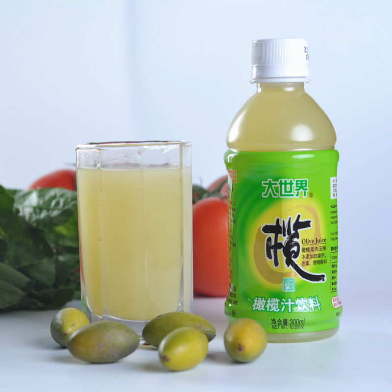 福州特产大世界橄榄汁饮料夏季饮料甘甜果汁饮料整箱装300ml 1000ml