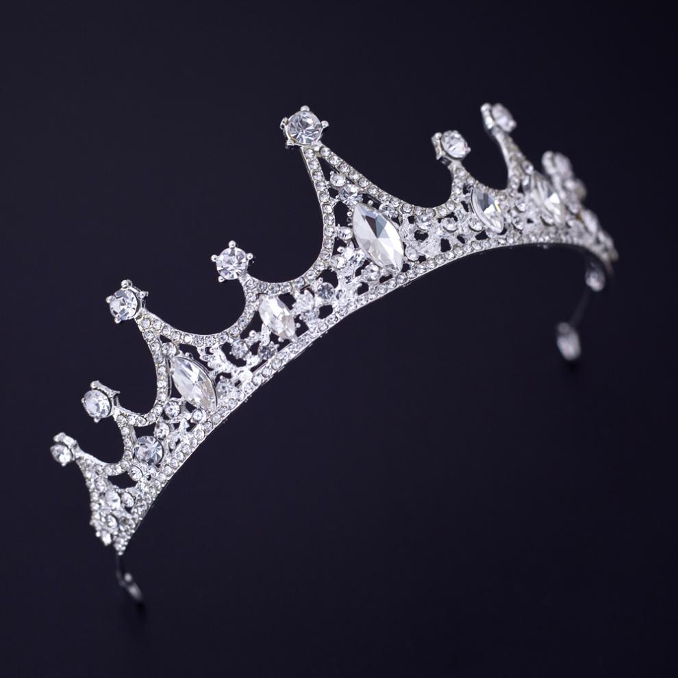 皇冠头饰日韩新娘发箍合金王冠结婚饰品婚纱礼服配饰宴会派对舞台款式