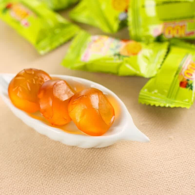 100分软糖lot100一百份什果芒果果汁软糖水果糖喜糖网红零食cocoaland