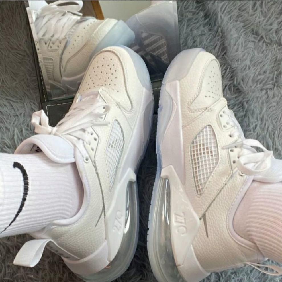 3.8节春秋2021夏季新款 mars 270 low白色低帮鞋篮球鞋休闲运动鞋跑步