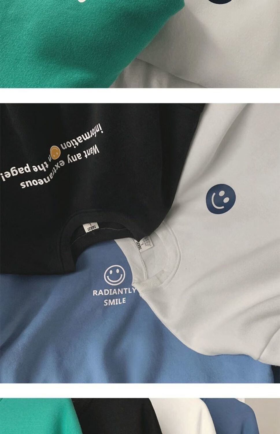 圆领卫衣男冬季加绒加厚学生宽松百搭青少年宽松百搭打