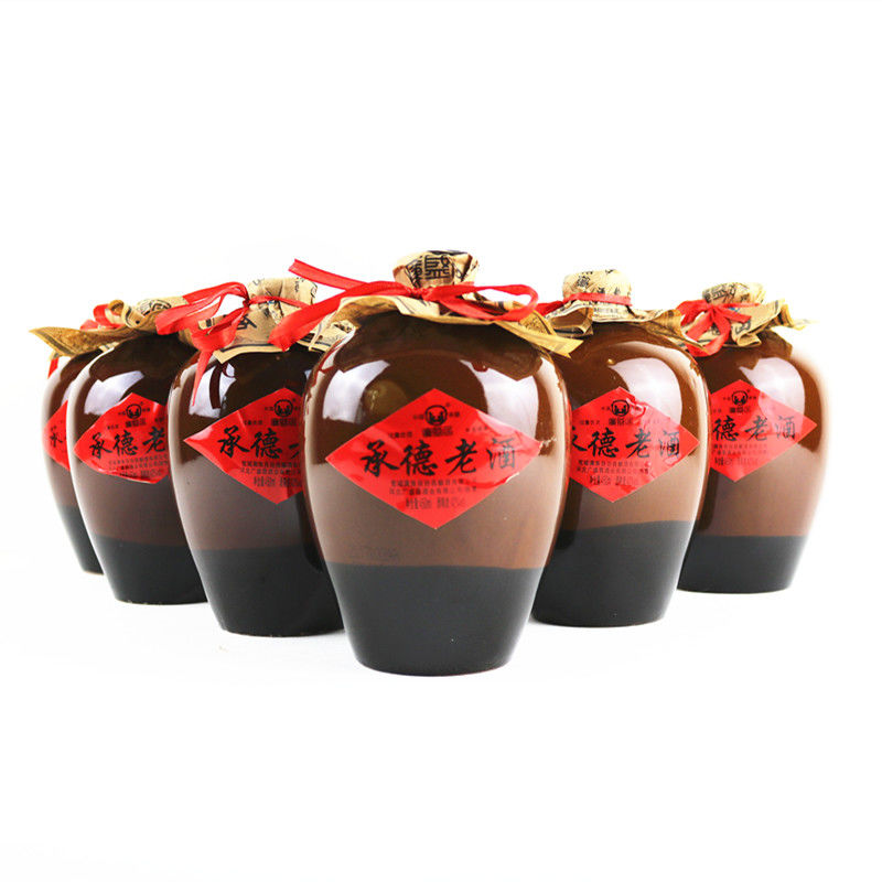 5折 承德老酒 450mlx6坛 承德特产白酒承德老酒老坛装42度 浓香型粮食