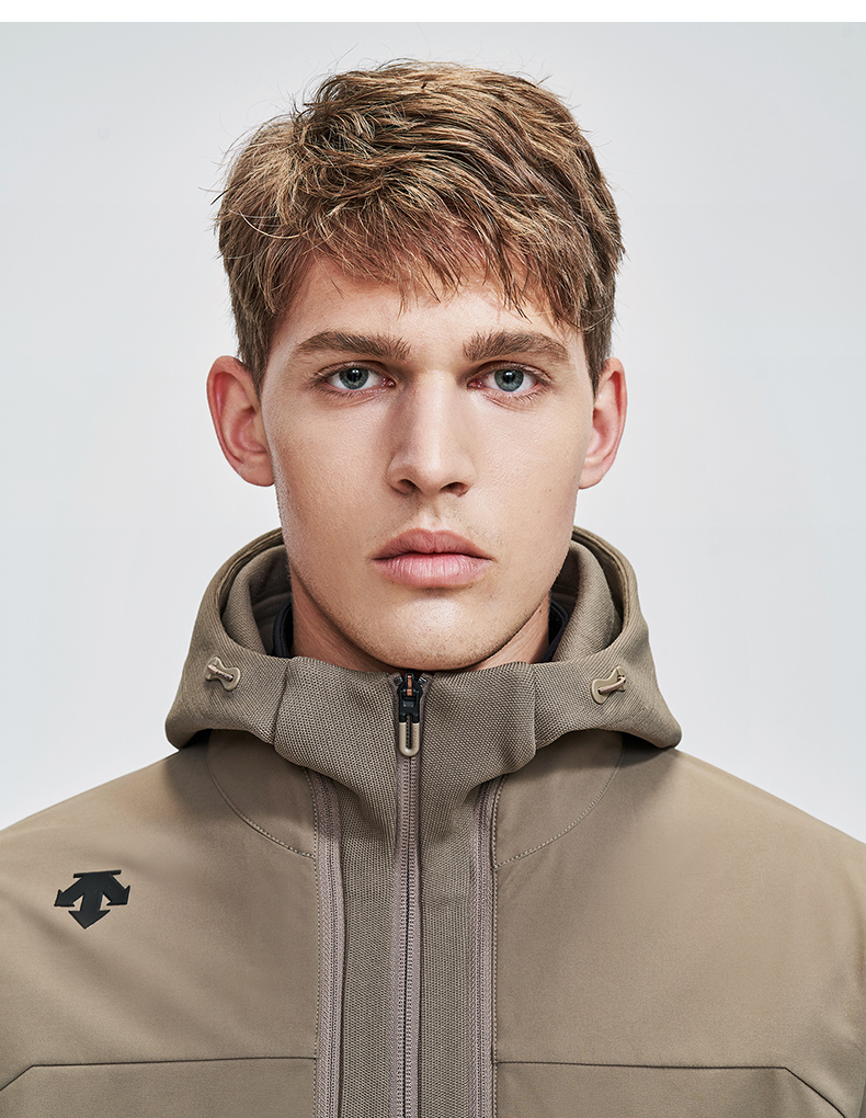 descente迪桑特training男子两件套夹克d1431ttt53黑色bkm17092a