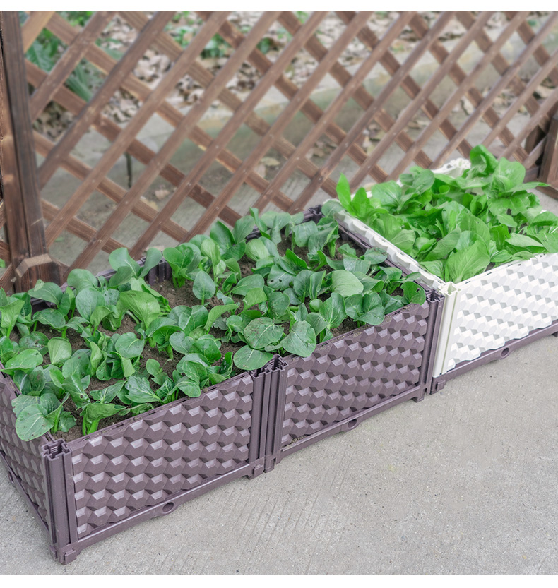 种植箱特大组合种菜盆长方形大号花盆塑料楼顶天台种植盆阳台种菜神器