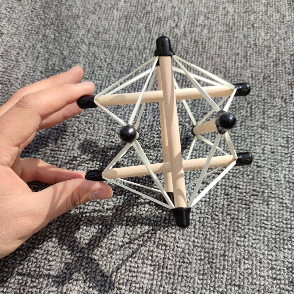 张拉整体解剖列车张拉整体模型结构要素人体筋膜张拉教具演示动态实用