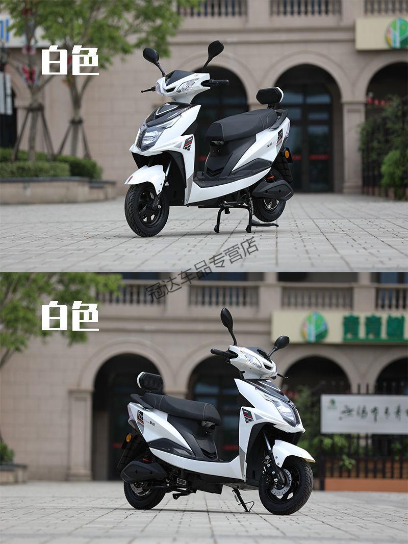 战神尚领长跑王电瓶车双人72v两轮踏板摩托车男女成人60v电动车爬坡版