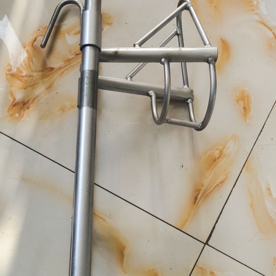 固定架升降高度调节打针输液配种挤奶推羊毛羊头架 方管固定款【图片