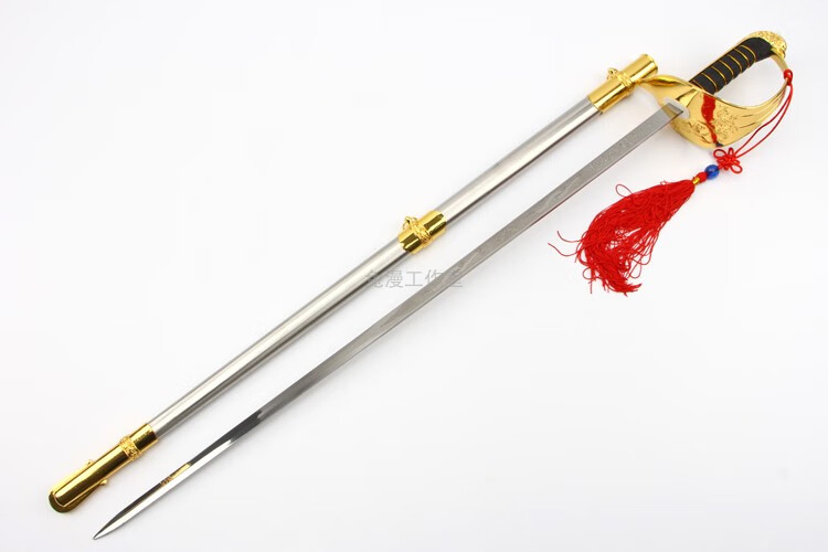三军仪仗队指挥刀不锈钢升旗西洋剑指挥剑仪仗剑骑士阅兵礼宾刀剑现货