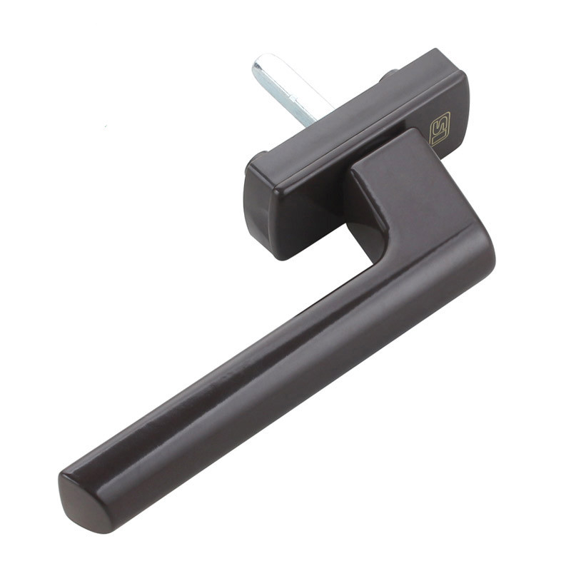 【原装进口】断桥铝平开门窗执手方轴方杆配件锁拉手门把手塑钢窗户