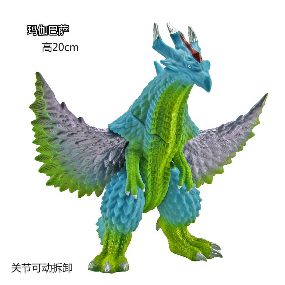 菲利捷玩具魔王兽魔格玛伽大蛇巴萨哥斯拉雷德王究极软胶怪兽奥特曼