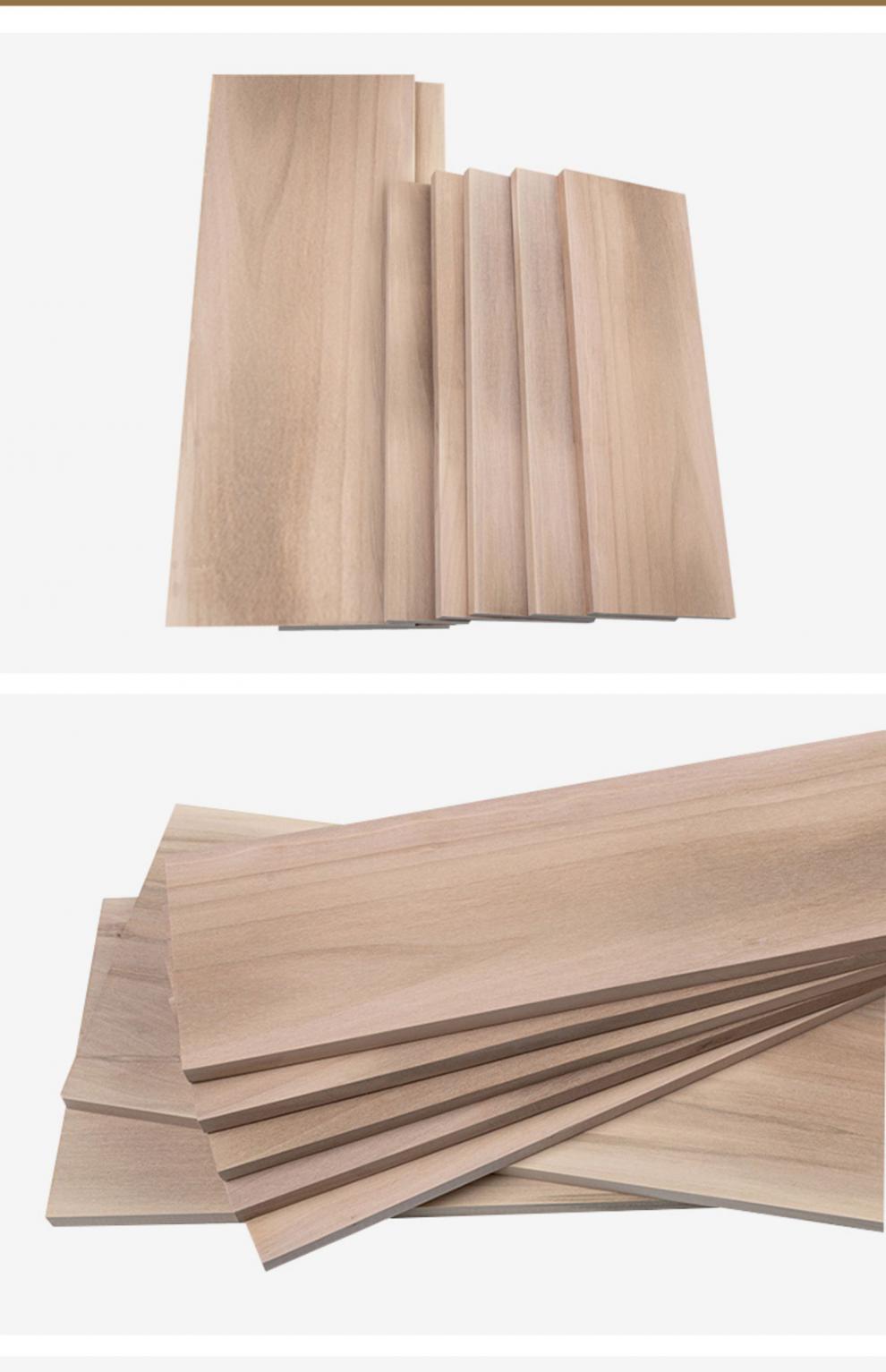 俄罗斯枫木实木板薄板薄片实木薄木板手工木板材料槭木原木板 15cm