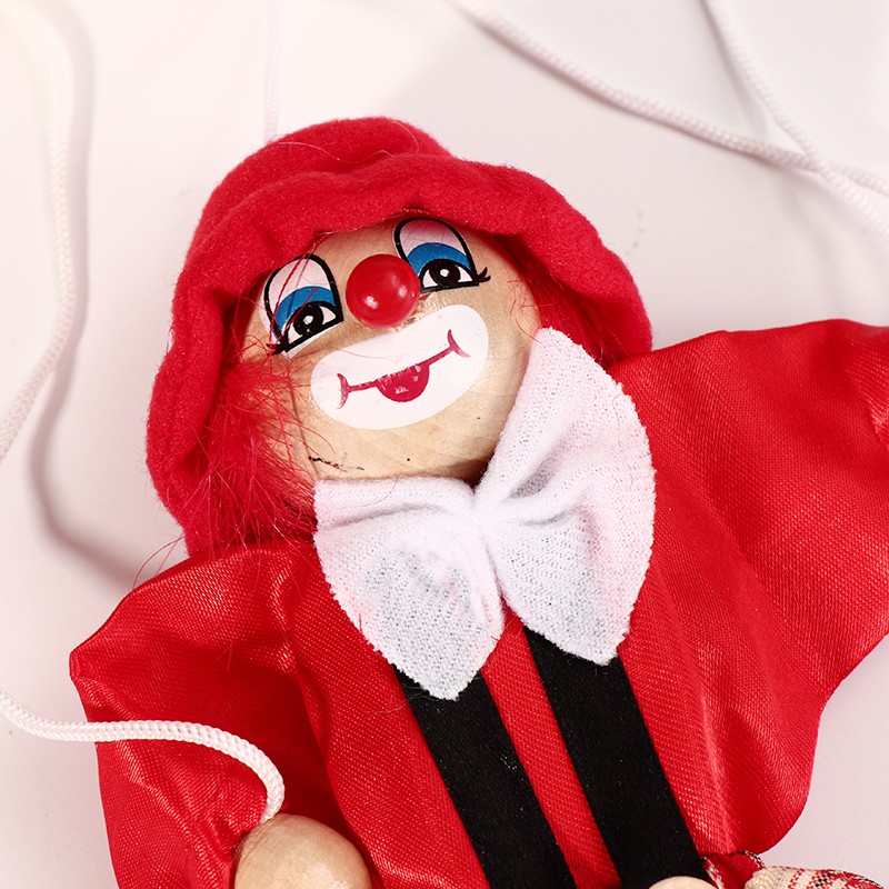 【京选优品】提线木偶拉线傀儡木娃娃纯手工木偶人娃娃匹诺曹戏剧提线