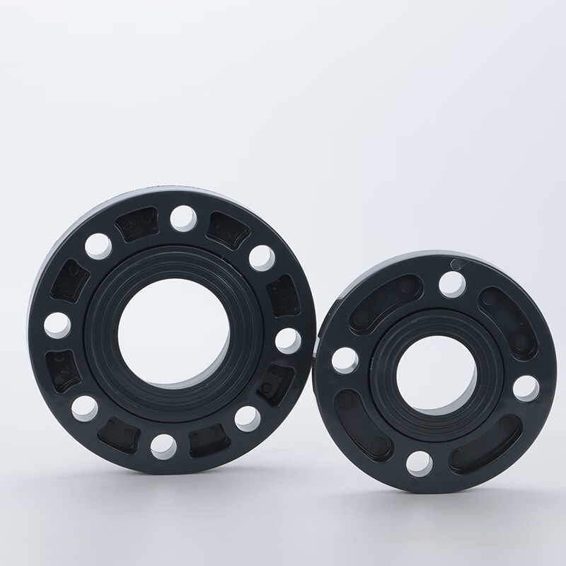pvc活套法兰 upvc给水管化工管分体法兰耐酸碱活动塑料法兰盘pn16 dn
