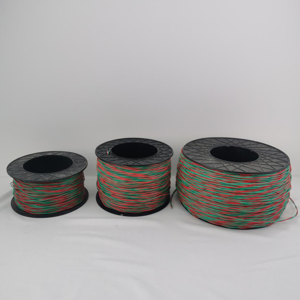 62主线 镀锌0.52子延 放线延长细电线 红或绿1000米 单股镀锌0.