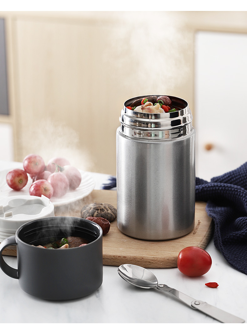 焖烧杯小型汤壶女超保温桶饭盒便携式装汤早餐喝盛粥杯焖烧壶汤杯oe