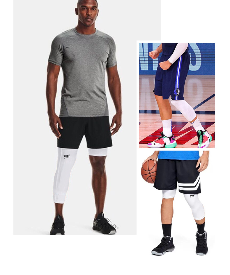 美式篮球裤穿法图片