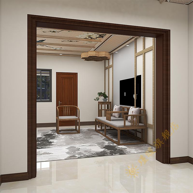 抖音同款木纹门框包边贴纸自粘仿木包门边条框门套遮丑破损修补家具