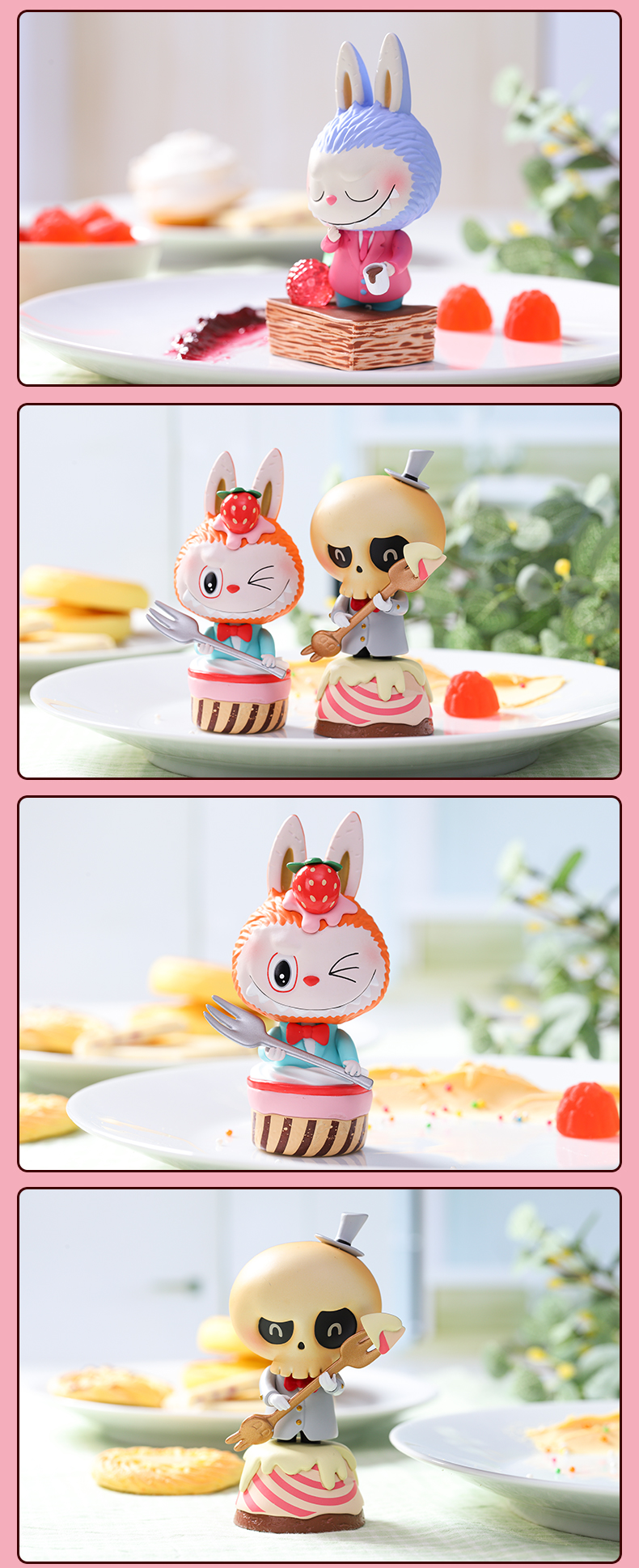 新年礼物优选好礼官方labubu精灵甜品盲盒拉布布公仔生日礼物芒果派