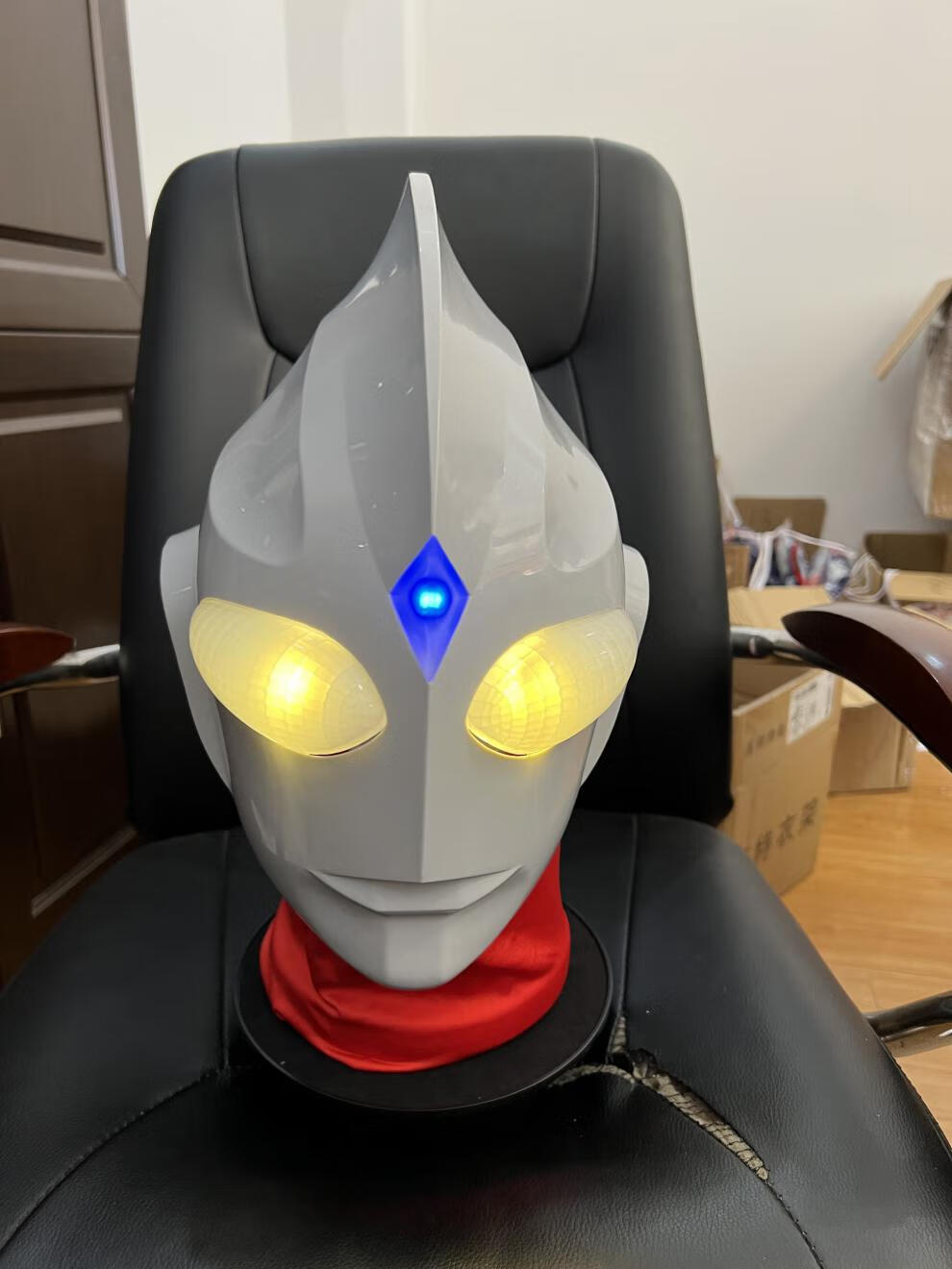 【官方旗舰】万代(bandai)迪迦奥特曼头盔发光头套面具儿童款成人cos