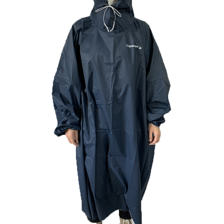 迪卡侬(decathlon)防护雨衣批长款男女发华晨宇塑料骑士手一体式pvc