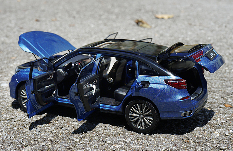 车模广汽本田冠道1:18原厂 车模 honda avancier 2020款 合金汽车模型