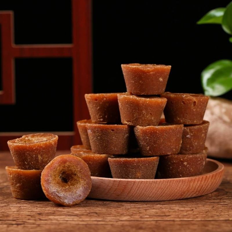 云南红糖巧家红糖块巧家小碗红糖红糖月子红糖甘蔗红糖500g原味一罐