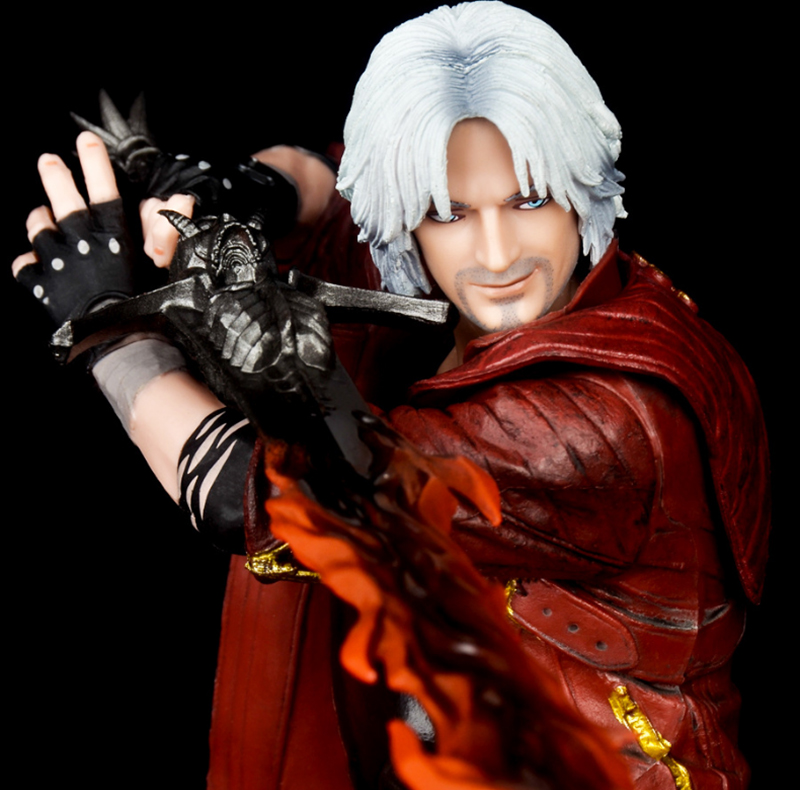 鬼泣5五游戏周边人物精美但丁尼禄模型人偶玩具公仔摆件但丁国产版
