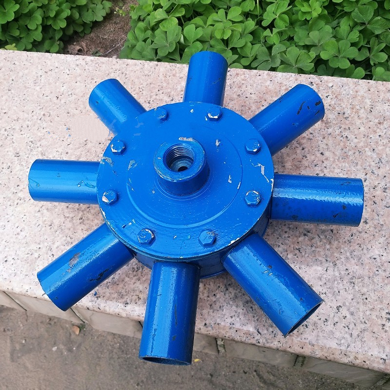 定制碳钢八爪tj型气浮溶气释放器气浮机释放器头tj3碳钢一寸内丝