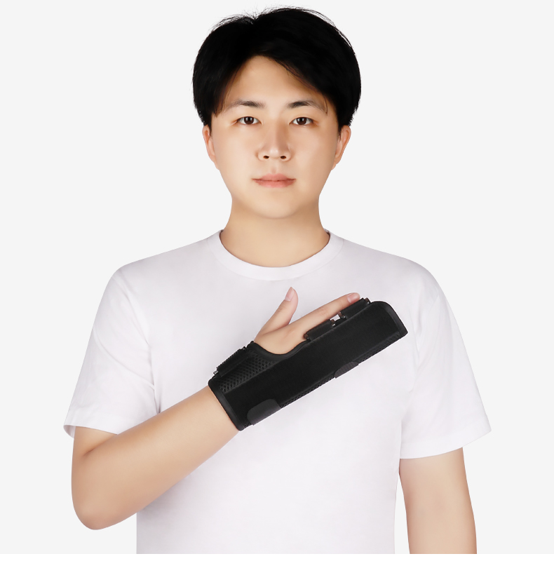 手指骨折固定指套冠爱手掌固定支具手指蜷缩手部扭伤护具康复带护指套
