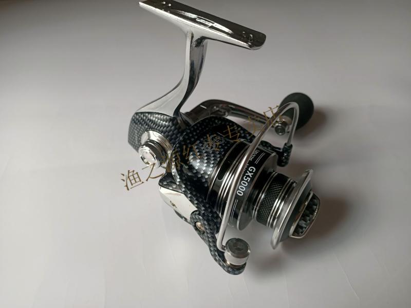 渔之源旗下全金属双轴承鱼轮18轴无间隙渔轮纺车轮海杆远投渔轮路亚轮