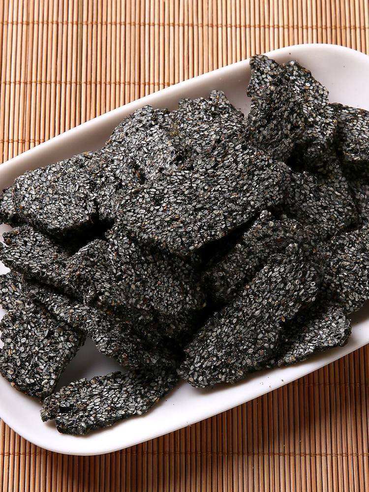 薄脆黑芝麻片350克(黑色薄的【图片 价格 品牌 报价】-京东