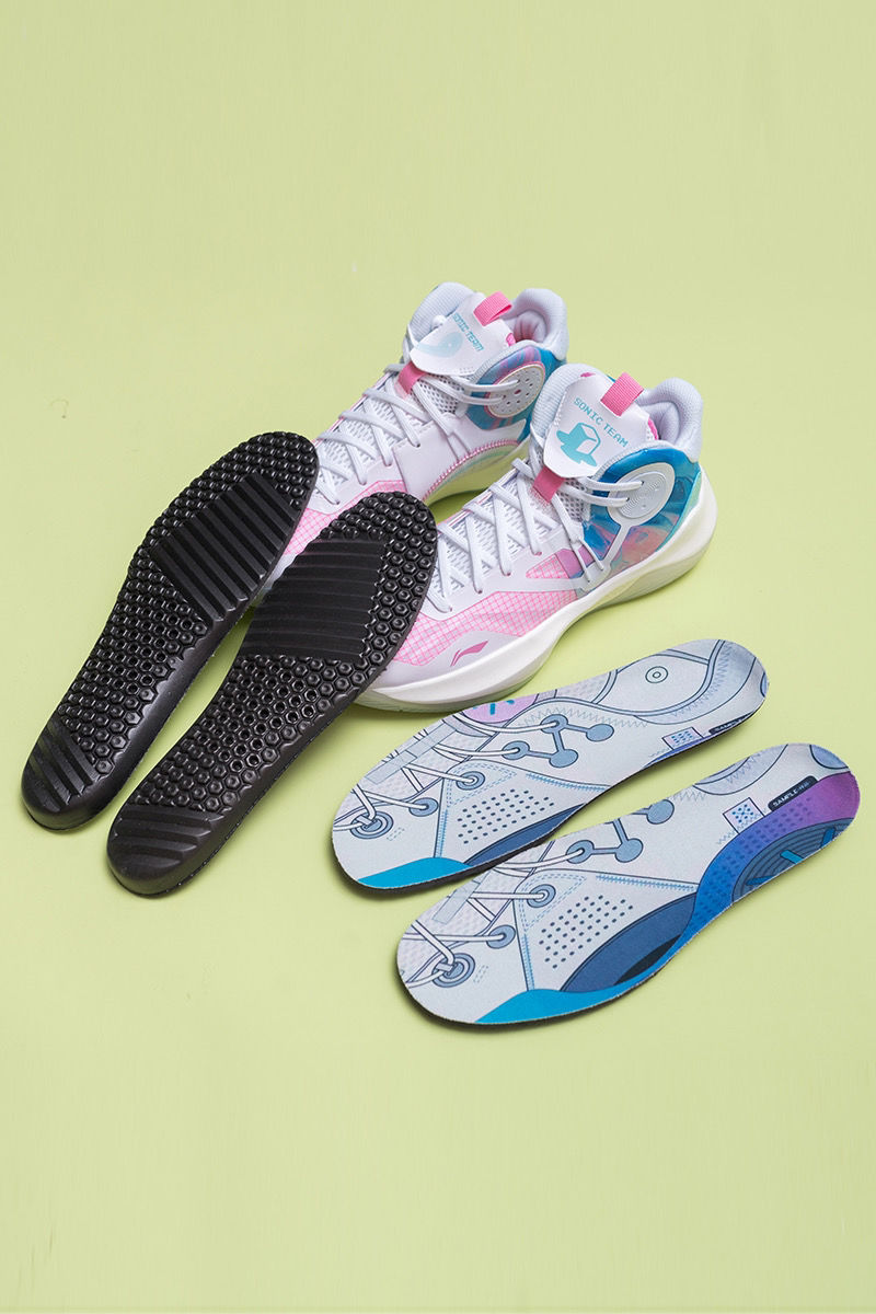 热拜适配李宁螺母篮球鞋垫男女原装品质乳胶驭帅13音速闪击全城鞋垫