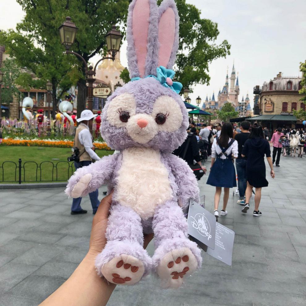 迪士尼disney上海国内代购星黛露巴黎兔毛绒公仔玩具布娃娃圣诞礼物