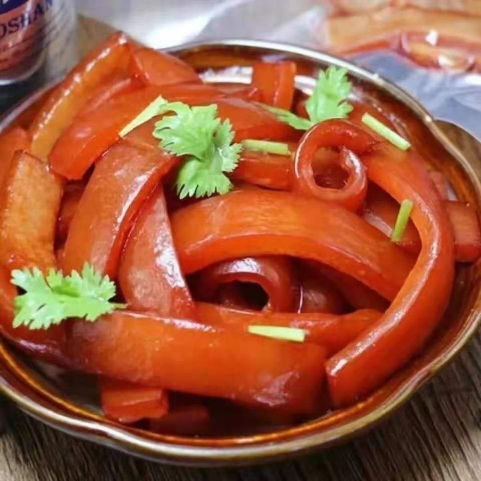 猪皮新鲜农家猪脊背皮土猪皮猪肉猪脊皮精猪皮生猪皮熬皮肉冻莫尔加德