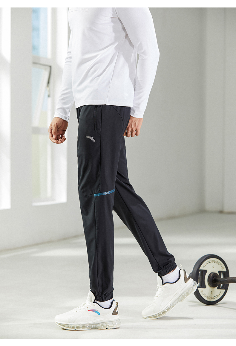 安踏运动裤男2022夏季新款梭织速干裤潮流宽松束脚收口裤运动裤休闲